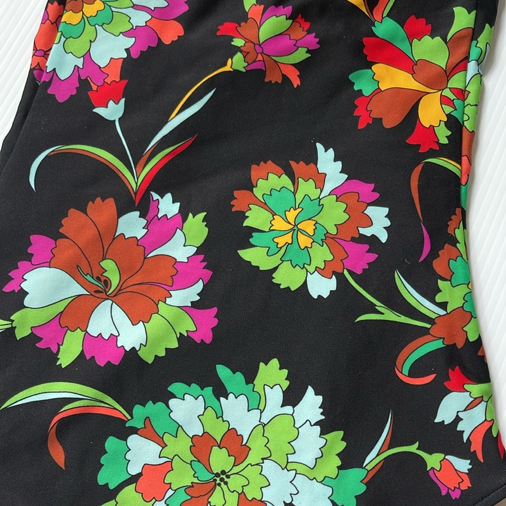 LadoubleJ roller girl swimsuit floral size extra small - Picture 10 of 14